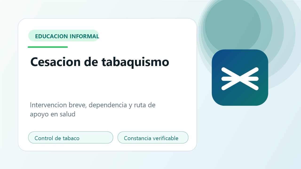 Cesación de Tabaquismo